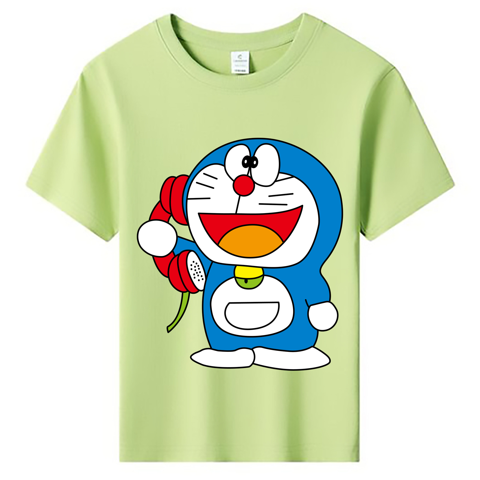 （画像用） ドラえもん Doraemon 綿100％キッズTシャツ（フロントプリント）